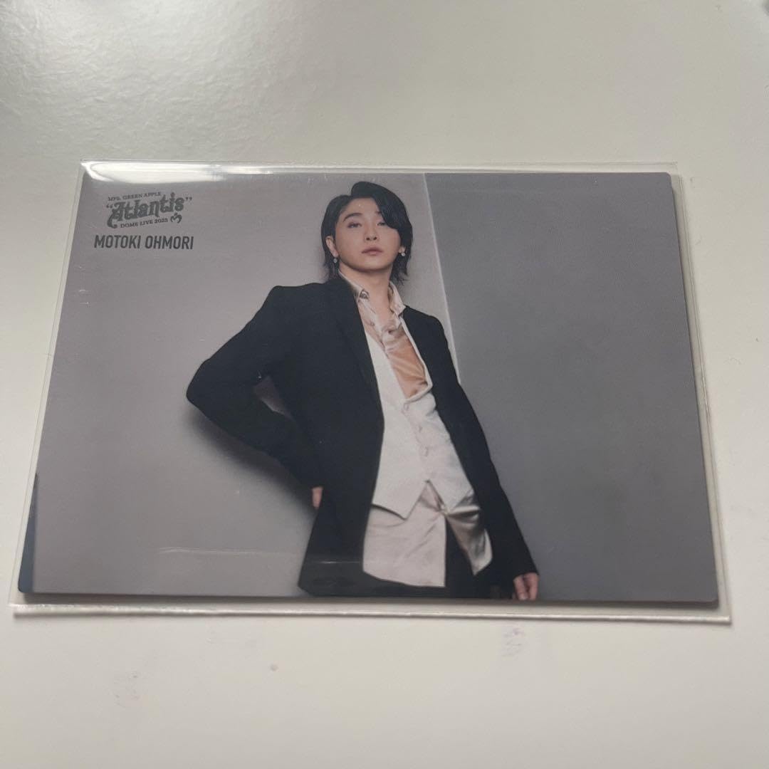 Amazon.co.jp: Mrs. GREEN APPLE大森元貴フォトカード11番 : パソコン